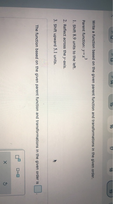 Solved 12 13 14 15 16 17 18 19 Write a function based on the | Chegg.com