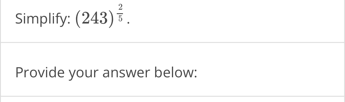 3 243 5 answer