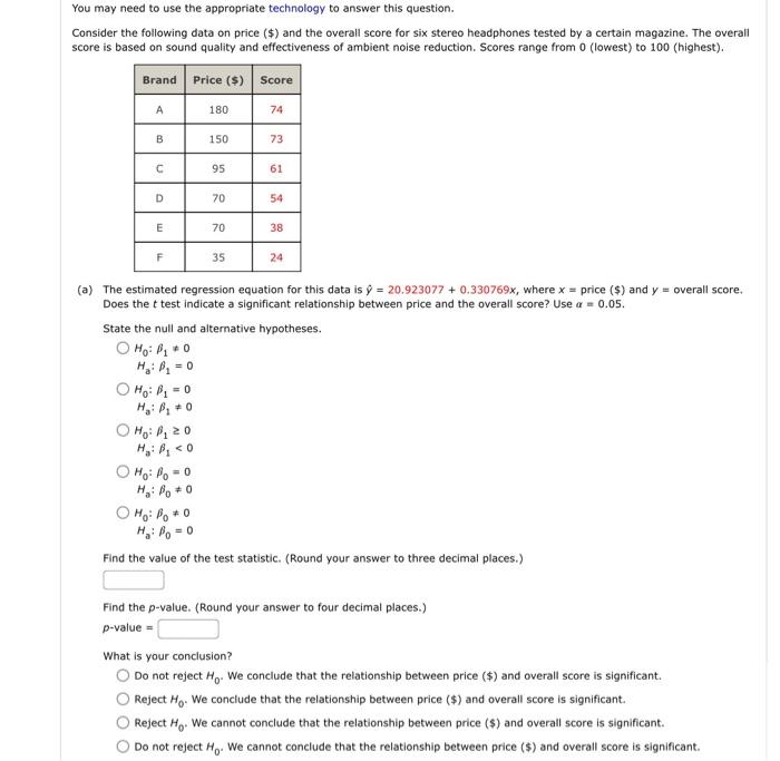 Solved You may need to use the appropriate technology to | Chegg.com