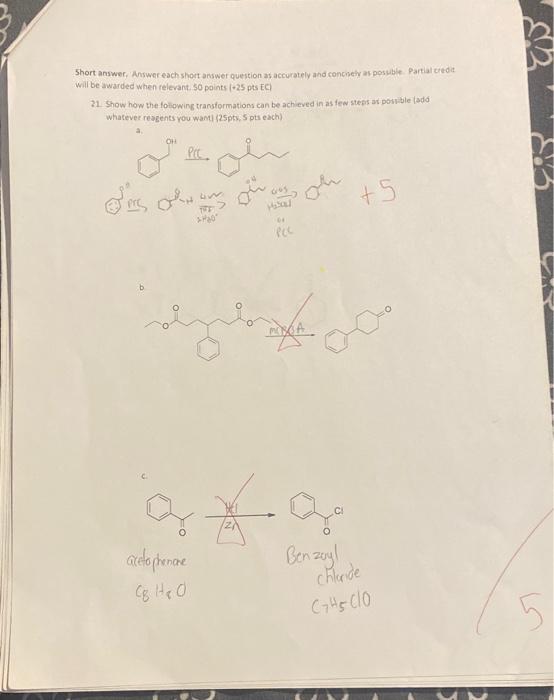 Solved show how the following transformations can be | Chegg.com