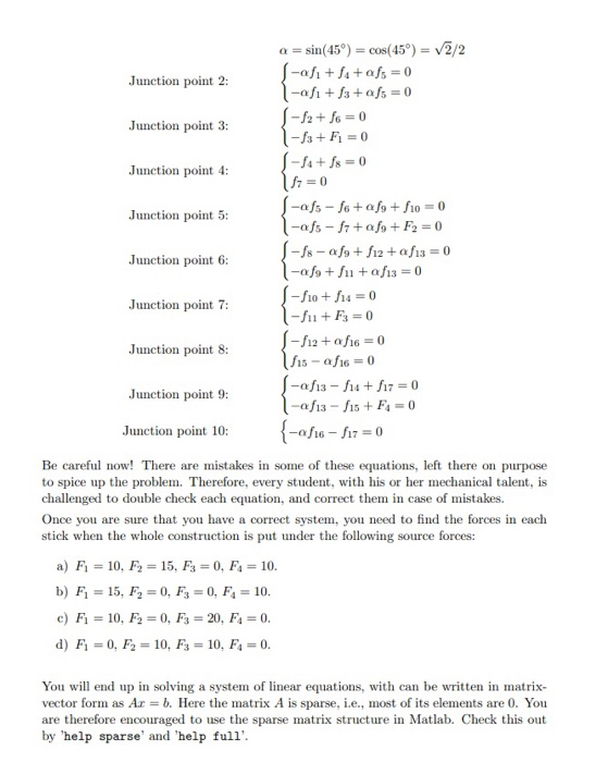 Solved 4. Application of system of linear equations. Figure | Chegg.com