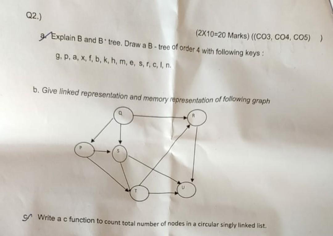 Solved the following is a data structures using C question | Chegg.com