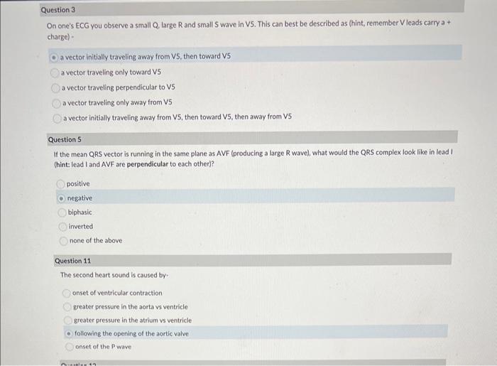 Solved All of these are wrong, can you provide the correct | Chegg.com