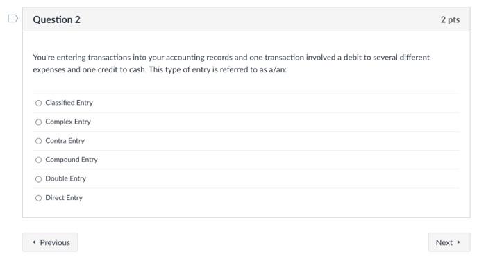 Solved You're entering transactions into your accounting | Chegg.com