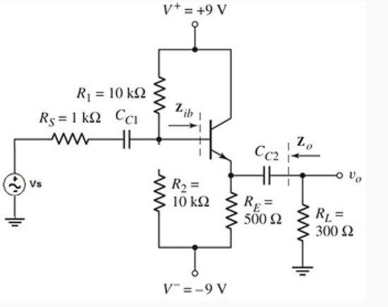 Solved If Beta (DC)=Beta(O)=200, Vbe=0.7 in the circuit | Chegg.com