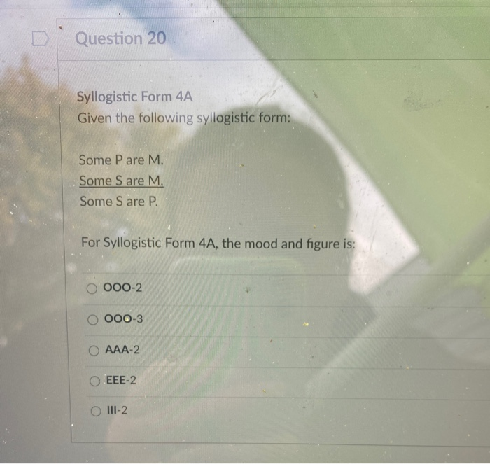 Solved Some A are nonB. (F) Obversion O Some A are not B.