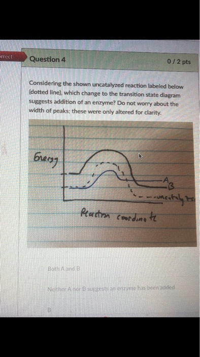 Solved orrect Question 4 0/2 pts Considering the shown | Chegg.com