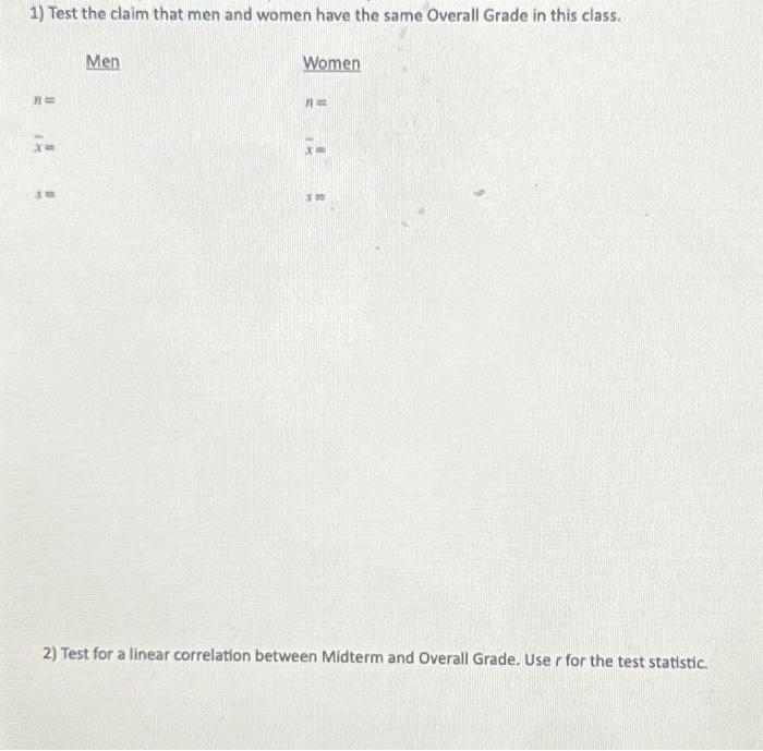 Solved Begin{tabular}{ C C C C C C } Hline Gender And