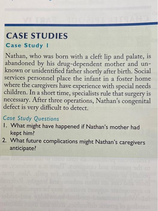 Cleft lip and palate case study answers picture
