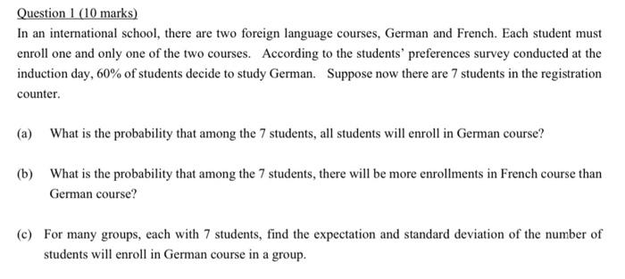 solved-question-1-10-marks-in-an-international-school-chegg