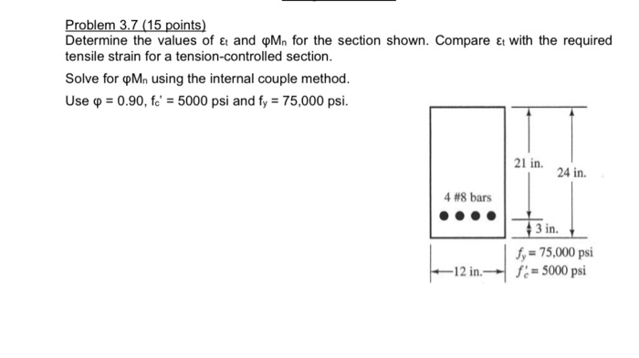 Solved Problem 3.7 (15 points) Determine the values of £t | Chegg.com