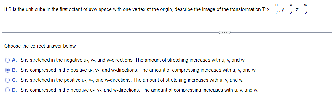 Solved If S is the unit cube in the first octant of | Chegg.com