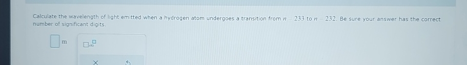 Solved By Calculating Its Wavelength Show That The First Chegg Com
