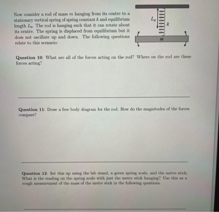Question 8: Look at one of the spring scales sitting | Chegg.com