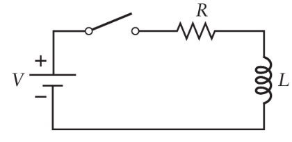 Solved Consider an RL circuit as shown in the Figure with V | Chegg.com