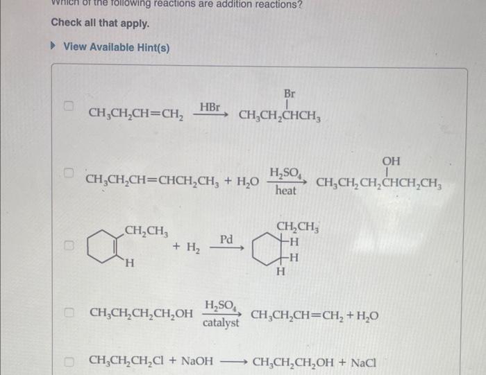 Solved Check All That Apply. View Available Hint(s) 