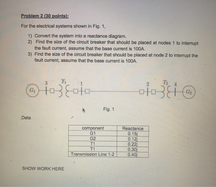 Solved Problem 2 (30 points): For the electrical systems | Chegg.com