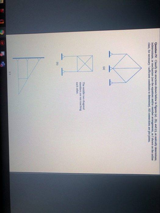 Solved Question IV: Classify the structures shown below in | Chegg.com