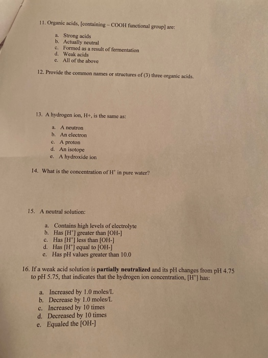 Solved Use the information below to answer the following | Chegg.com