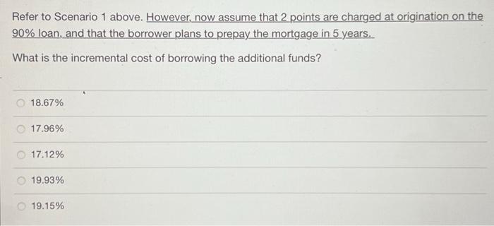 Solved A borrower can obtain an 80% loan with an 8% interest | Chegg.com