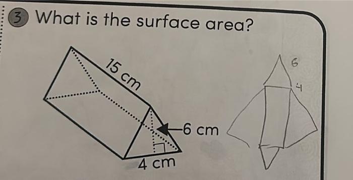 Solved What is the surface area? | Chegg.com