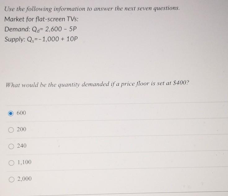 Solved Use the following information to answer the next | Chegg.com