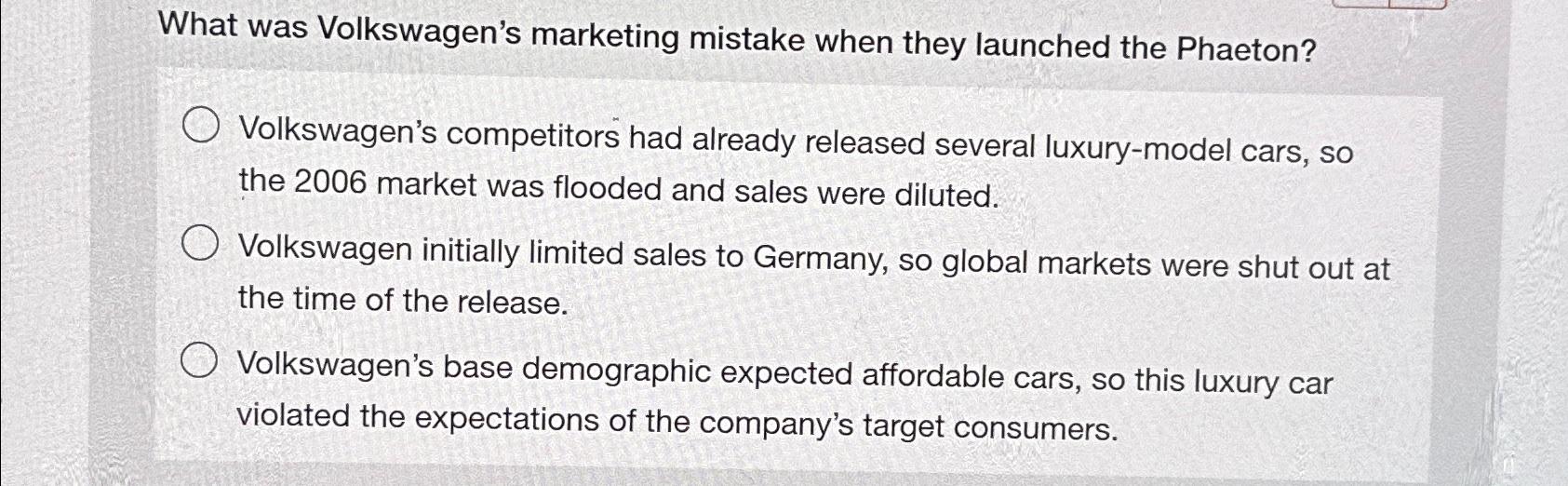 Volkswagen Group'S Biggest Mistake? Experts Weigh In! - o2hx06l