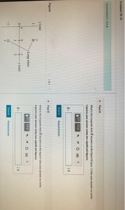 Solved Problem 29.12 Assume that I=80A Part A What is the | Chegg.com
