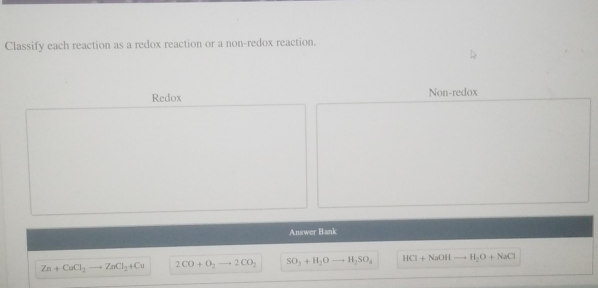 solved-classify-each-reaction-as-a-redox-reaction-or-a-chegg