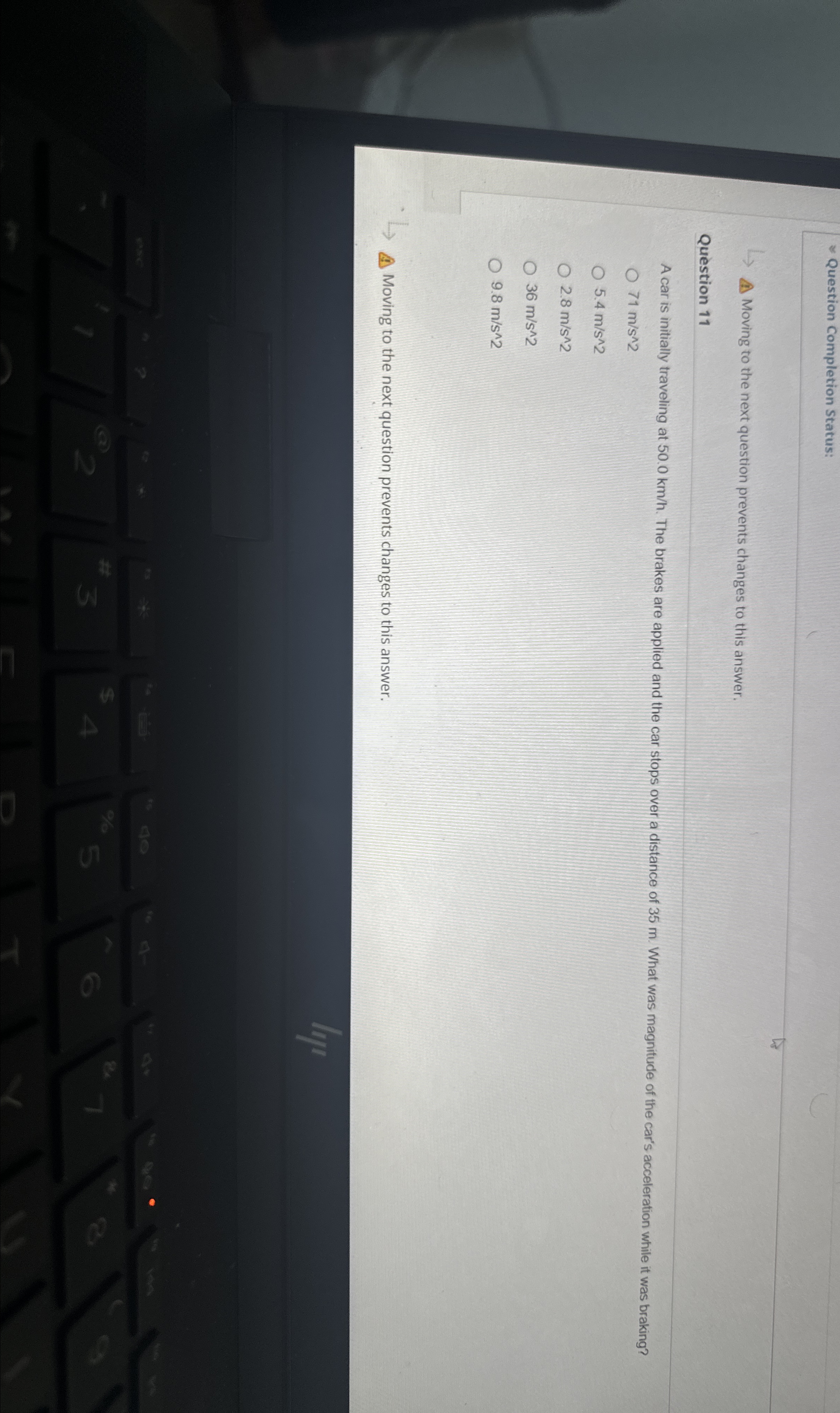 Solved Question Completion Status:Moving to the next | Chegg.com