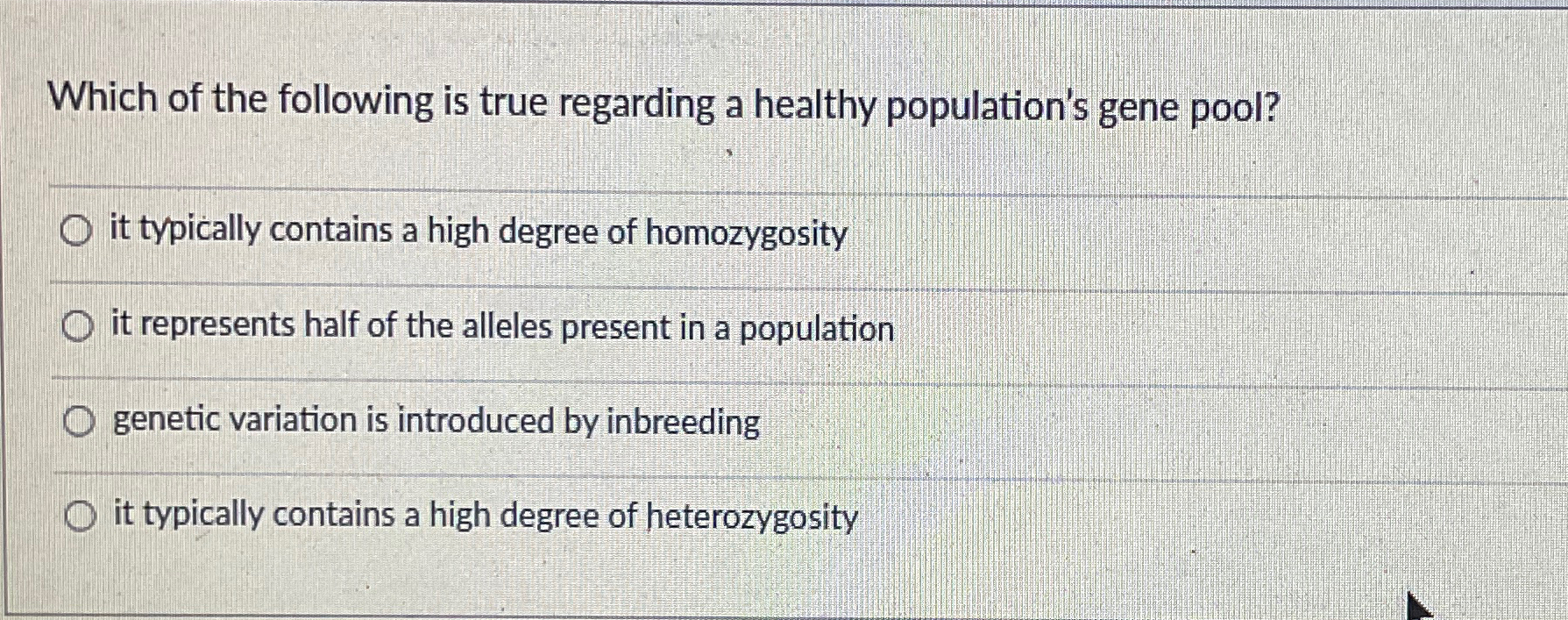 Solved Which of the following is true regarding a healthy | Chegg.com