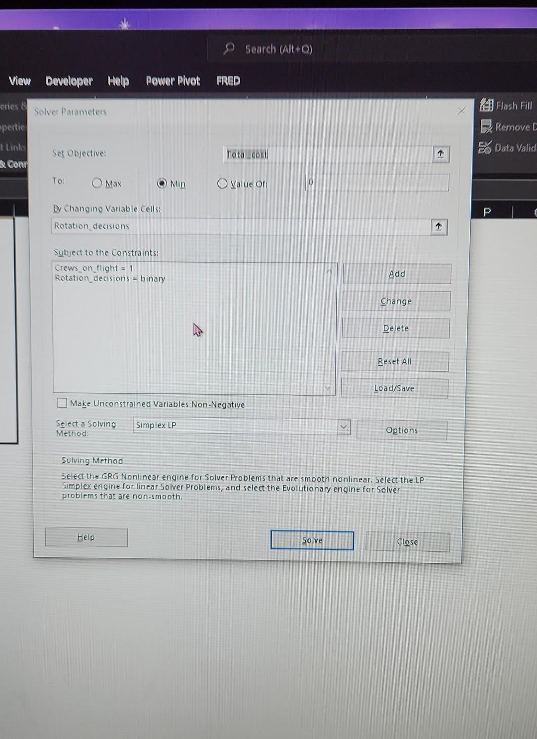 Crew Rotation Software Solved Use solver to determine the best crew rotation for | Chegg.com