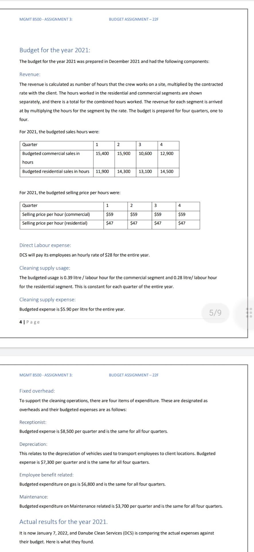 Overview: In this assignment, you are provided with a | Chegg.com