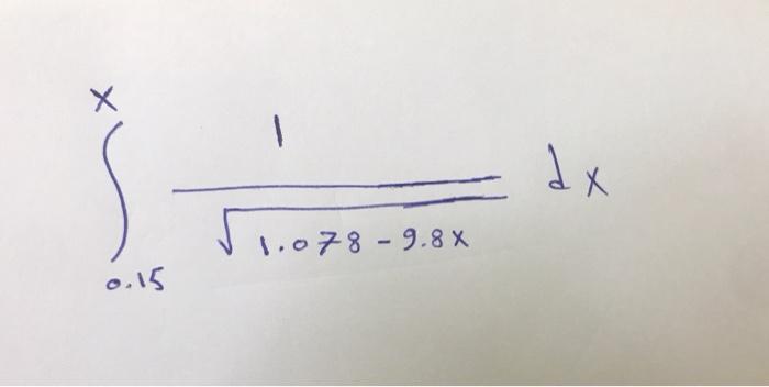 Solved can u please solve this integration .. step by step | Chegg.com
