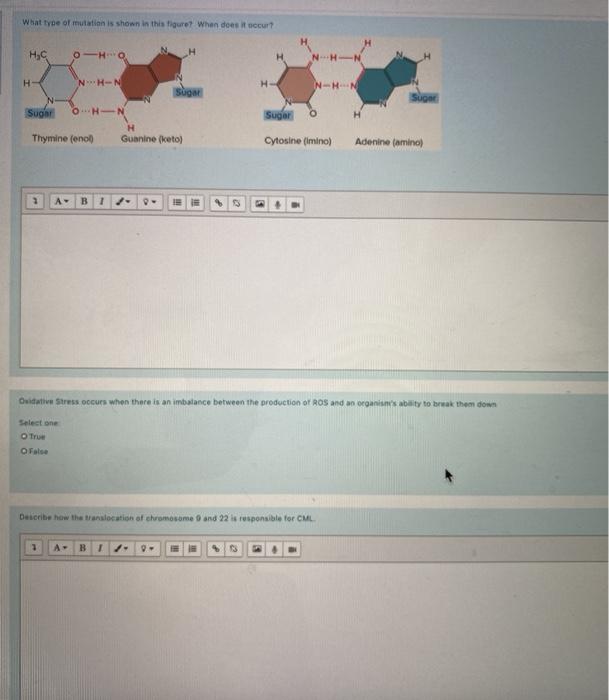Solved What type of mutation is shown in this figure? When | Chegg.com