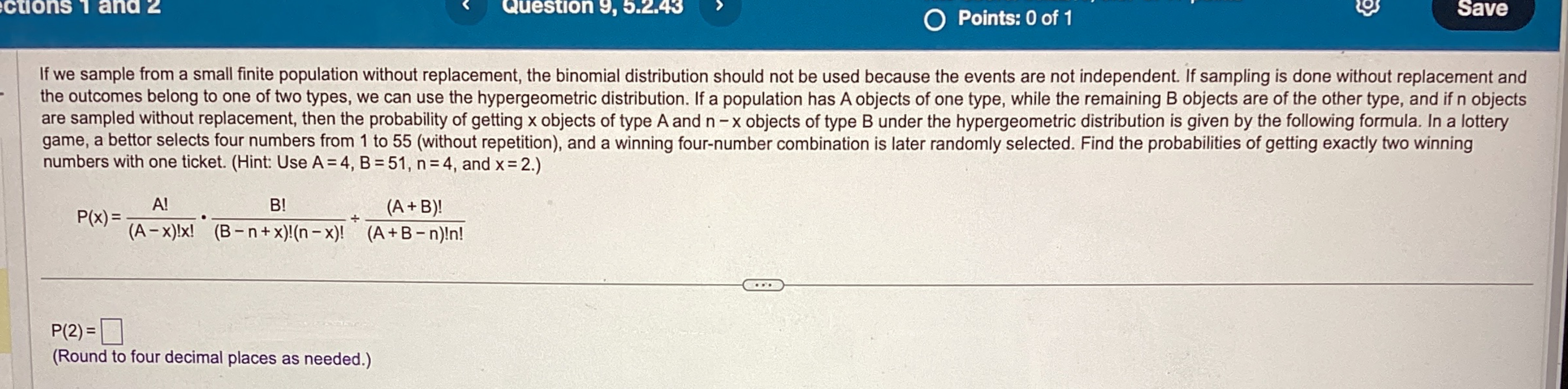 Solved If we sample from a small finite population without | Chegg.com