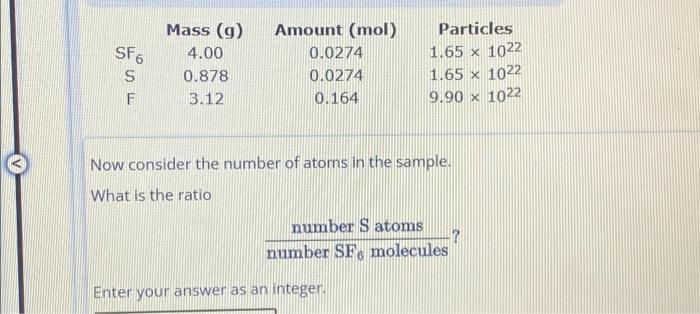 Solved Now consider the number of atoms in the sample. What | Chegg.com