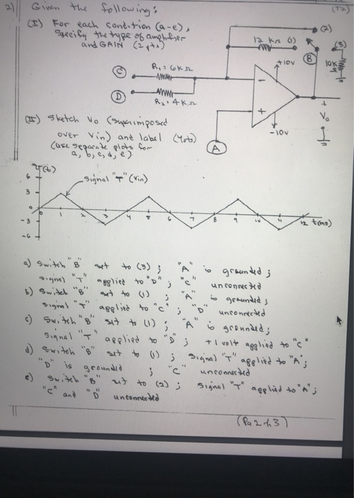 You Are Given The Task Of Sampling Signal T Of P Chegg Com
