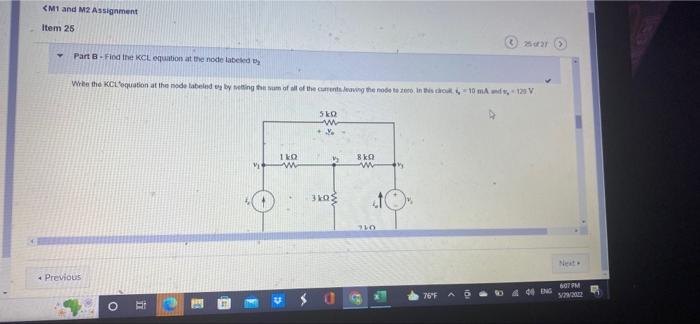 Solved Learning Goal: To Use The Node-voltage Method To | Chegg.com