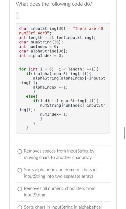 solved-what-does-the-following-code-do-char-inputstring-30-chegg