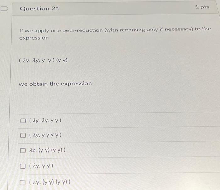 Solved Consider The Following Expression | Chegg.com