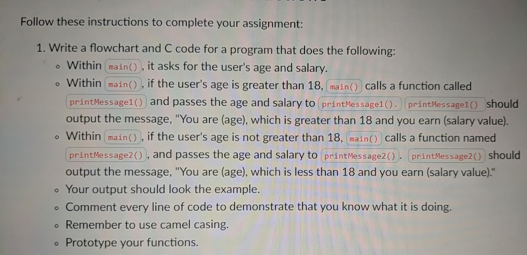 Solved Follow these instructions to complete your | Chegg.com