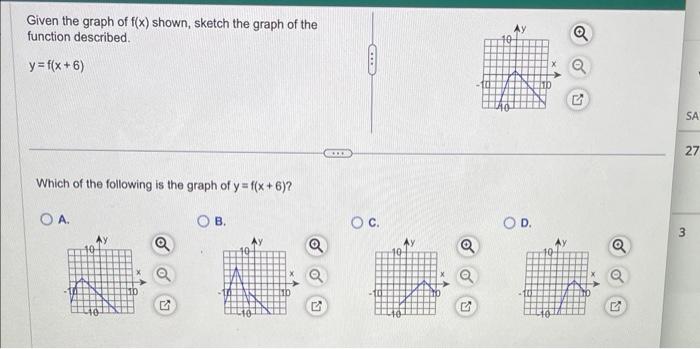 sketch the graph of the function f x y y2 6