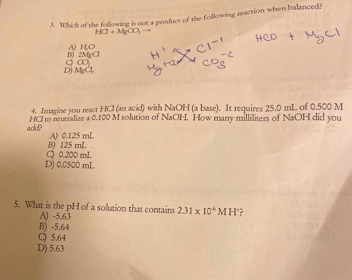 Solved 3. Which of the following is not a product of the | Chegg.com