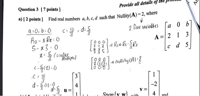 Solved Question 3 [ 7 points] | Chegg.com