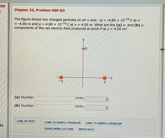 Solved CES Chapter 22, Problem 009 GO The figure shows two | Chegg.com