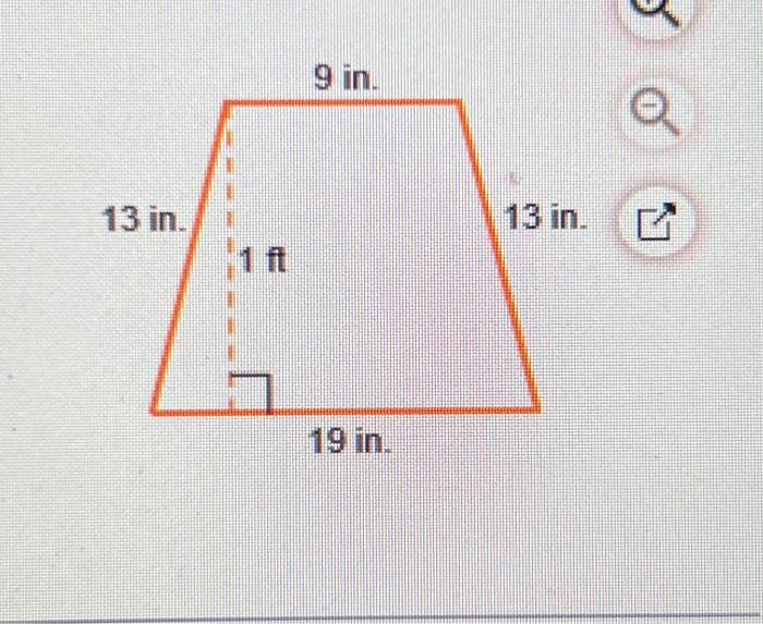 Solved Determine (a) The Area And (b) The Perimeter Of The | Chegg.com