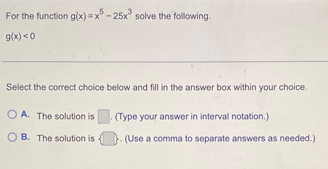 solved-for-the-function-g-x-x5-25x3-solve-the-chegg