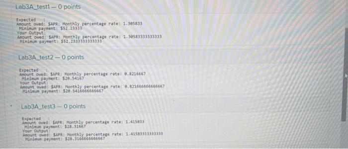 Solved There is a math error in the code and i cant find it! | Chegg.com