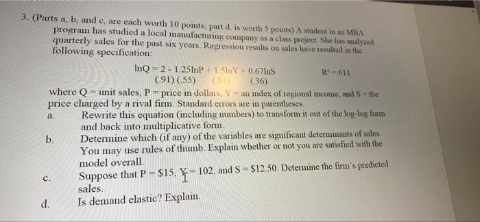 Solved 3. (Parts a, b, and c, are each worth 10 points; part | Chegg.com